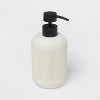 Modern Resin Soap Pump Sand - Threshold™ - image 3 of 4
