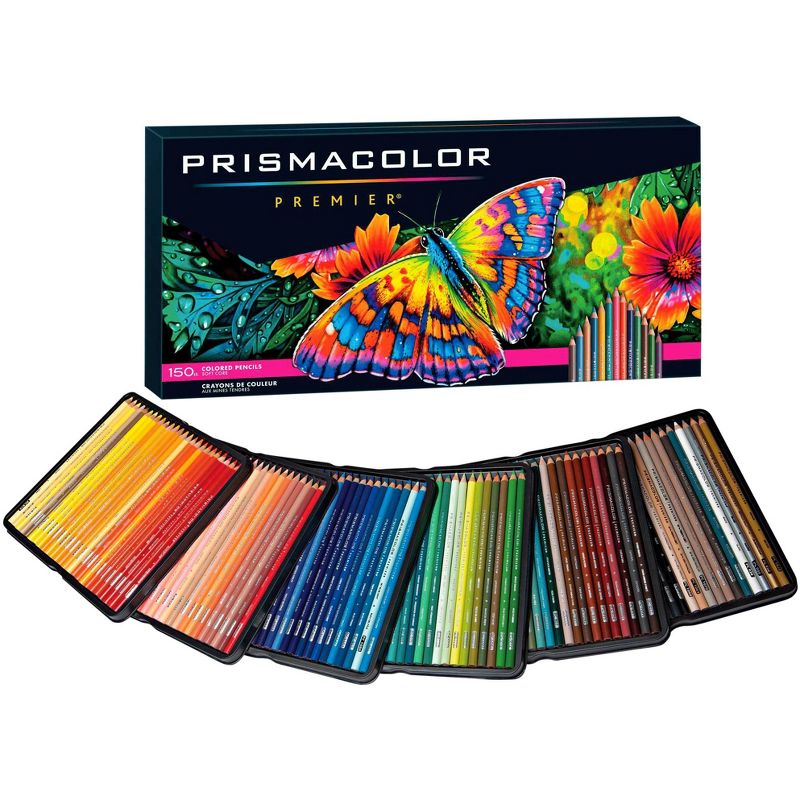 Prismacolor Premier Soft Core Colored Pencils, Assorted Colors, Set of 150, 2 of 8