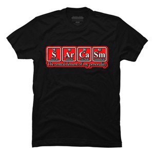 Men's Design By Humans Sarcasm - Limited Edition By graphictees T-Shirt - 1 of 4