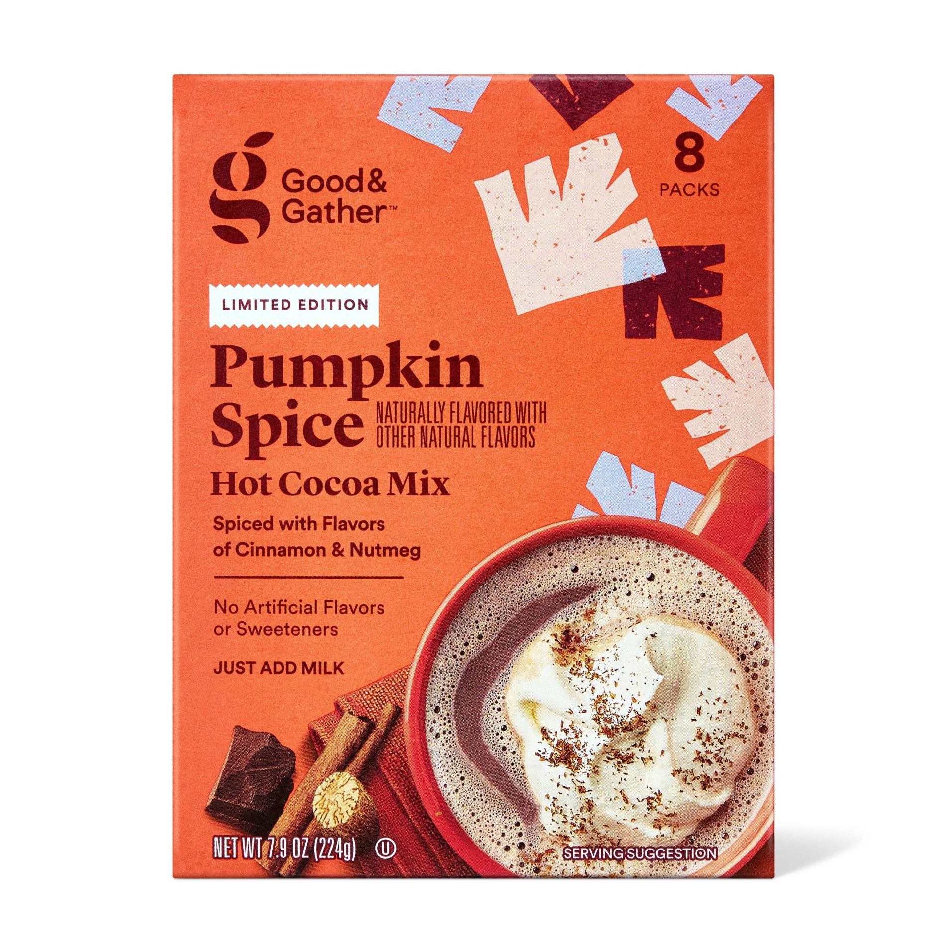 Pumpkin Spice Hot Cocoa Mix - 7.9oz/8ct - Good & Gather™