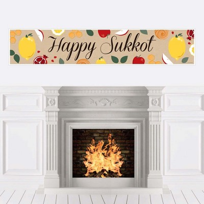 Big Dot of Happiness Sukkot - Sukkah Decorations Party Banner