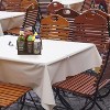 LunaLulinlk Steel Mesh Storage Organizer Caddy for Silverware, Napkins, Condiments, and more - (Brown) - 3 of 4