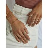 18k Gold Plated Personalized Chunky Cuban Oval Link Chain Bracelets for Men Toggle Rope Bracelet Jewelry for Women - 2 of 4