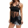 Women's Sheer Lace Cami Tunic - BluIvy - 3 of 4