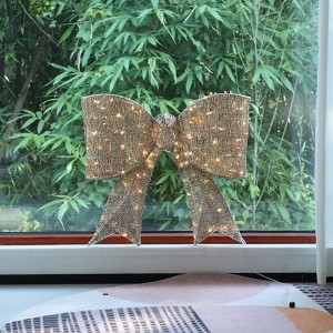 Karl Home 28 inch Bow Christmas Light  Decoration - 1 of 1