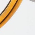 gold foil/black