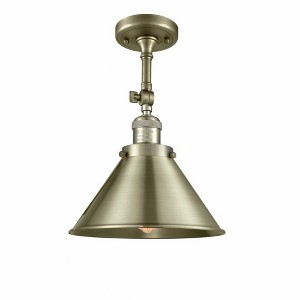 Briarcliff - 1 Light Semi-Flush Mount In Traditional Style-13 Inches Tall and 10 Inches Wide - 1 of 1
