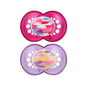 MAM Perfect Night Pacifier, 16+ Months, Girl, 2 Pack - Yahoo Shopping
