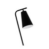 1-Light Floor Lamp with Metal Shade Black/White - EGLO: Cone-Shaped, Adjustable, Modern Design for Living Room - image 2 of 3