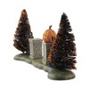 Department 56 Villages 3.75 In Halloween Gate Sisal Trees Village Accessories - 3 of 3