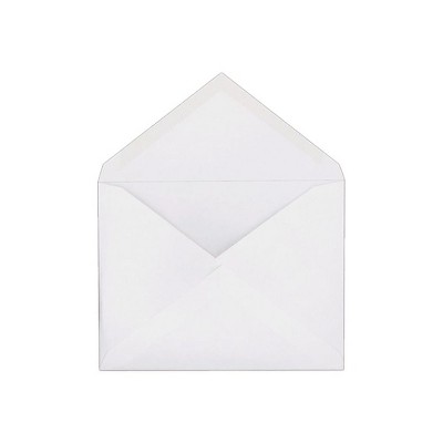 Staples Gummed Invitation Envelopes 5 3/4" x 4 3/8" White 250/Box (266767N)