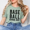 Simply Sage Market Women's Baseball Kinda Day Short Sleeve Graphic Tee - 2 of 3