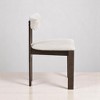 Set of 2 Wooden Dining Chairs with Upholstery, Modern Kitchen Side Chairs with Open Back, Farmhouse Wooden Side Chairs for Dining Room, Kitchen - 4 of 4