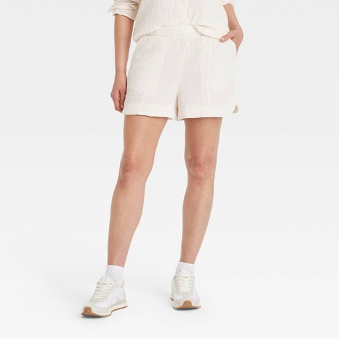 Women's High-Rise Pull-On Shorts - Universal Thread™ - image 1 of 3