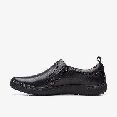 Женские кроссовки Clarks Womens Nalle Lilac Black Leather Sneakers 8 Medium — фото 2