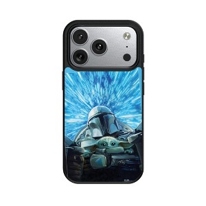 Star Wars Mandalorian Portrait MagSafe Compatible Cell Phone Case for Apple iPhone 17 Series - 1 of 4
