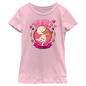 Girl's Rugrats Valentine's Day is for Babies T-Shirt - 1 of 4