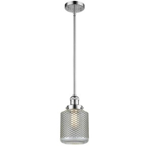 Stanton - 1 Light Stem Hung Mini Pendant In Industrial Style-12 Inches Tall and 6 Inches Wide - 1 of 1