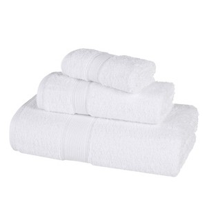 Organic Cotton Medium Weight Solid Towel Set by Blue Nile Mills - 1 of 4