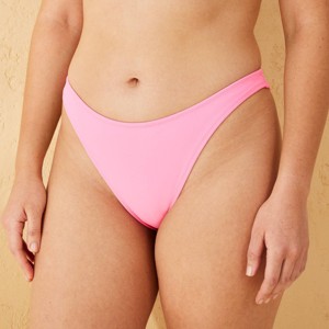 Women's Mid-Rise Ultra High Leg Super Cheeky Bikini Bottom - Wild Fable™ - 1 of 4
