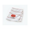 tagltd Happy Halloween White & Orange Jack O' Lantern Pumpkin 100% Cotton Waffle Weave Dishtowel Set Of 2 - 2 of 2