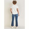 VENUS Womens Cotton Slub V-Neck Tee  -  XS, Off White - 3 of 4