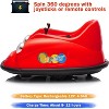 Garvee 12V Bumper Car for Toddlers with Remote Control 360 Degree Spin Lights and Sounds Electric Kids Ride-On Vehicle - 4 of 4