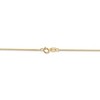 Black Bow Jewelry 0.7mm 14k Yellow Gold Box Chain w/Spring Ring Necklace - 4 of 4