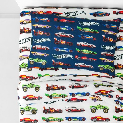 hot wheels crib bedding