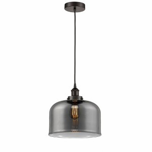 Bell - 1 Light Mini Pendant In Industrial Style-11.75 Inches Tall and 12 Inches Wide - 1 of 1
