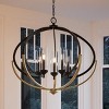 Urban Ambiance Luxury Mediterranean Chandelier,  27-7/8"H x 33-3/4"W,  Olde Bronze Finish, UHP2351 - 2 of 4
