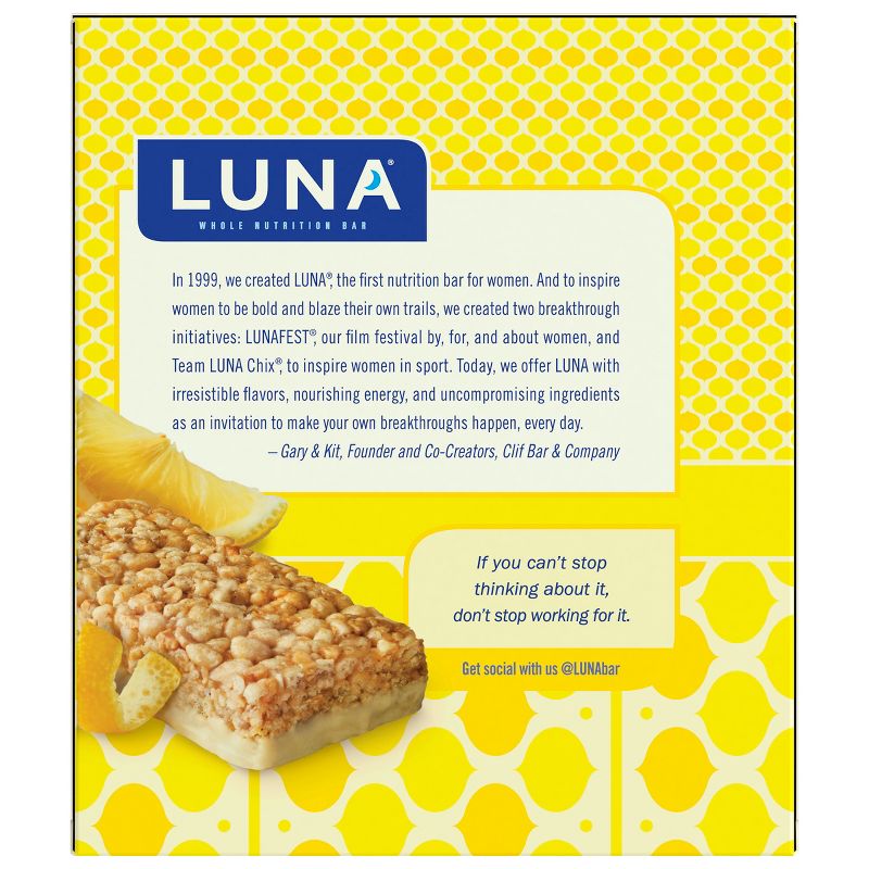 LUNA LemonZest Nutrition Bars
, 5 of 7