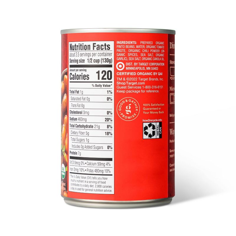 Organic Chili Beans - 15oz - Good &#38; Gather&#8482;, 2 of 7