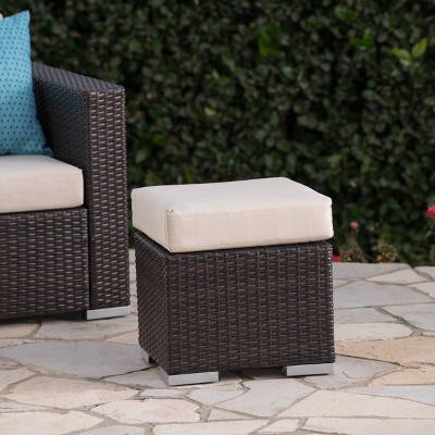 Wicker Ottoman Target