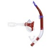 Hawaii Divers Manta Ray Adult Snorkel Combo – Red (Unisex) - 3 of 4