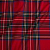 Girls Red Tartan Plaid Nylon Headband - Posh Peanut - 2 of 3