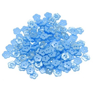 Unique Bargains Resin 2-Hole Craft Replacement Flower Sewing Buttons 150 Pcs - 1 of 4