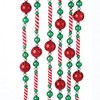 KURT ADLER 96.0 Inch Candy Bead Garland W/Red Ball Tree Decor Tree Garlands - 2 of 3