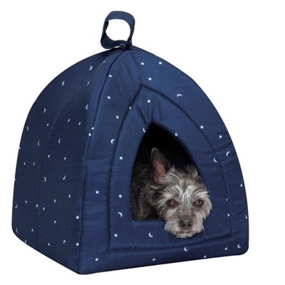 FurHaven Fleece Pet Tent Cat Bed