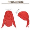 Unique Bargains Football Cycling Helmet Liner Bandana Breathable Cooling Sweat Wicking Cap - 2 of 3