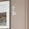 Livex Lighting Bennington 1 - Light Wall Light in  Brushed Nickel - 3 of 4