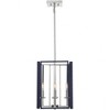 Savoy House Champlin 4 - Light Pendant in  Navy/Polished Nickel - 3 of 4