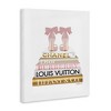 Stupell Industries Pink Gold Heels Bookstack, 24" x 30" - 3 of 4