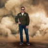 Navy Top Gun Pilot Jacket Adult Costume - 3 of 4