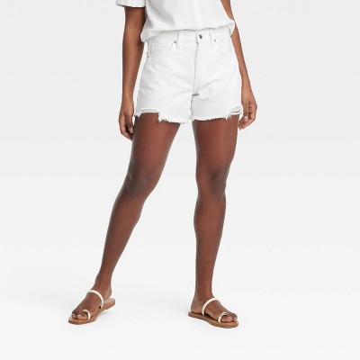 Women's Mid-Rise 90's Baggy Denim Shorts - Universal Thread™