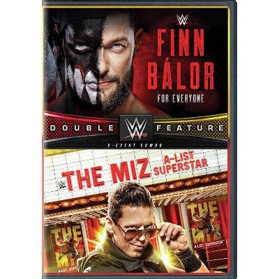  WWE: The Miz A-List Superstar / Finn Balor For Everyone (DVD)(2020) 