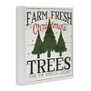 Stupell Industries Farm Fresh Christmas Trees, 24" x 24" - 3 of 4