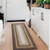 Machine Washable Area Rug - Non-Slip Stain Resistant Low Pile Carpet Modern Braided Farmhouse Rug for Living Room Bedroom Dining Room Office - 3 of 4
