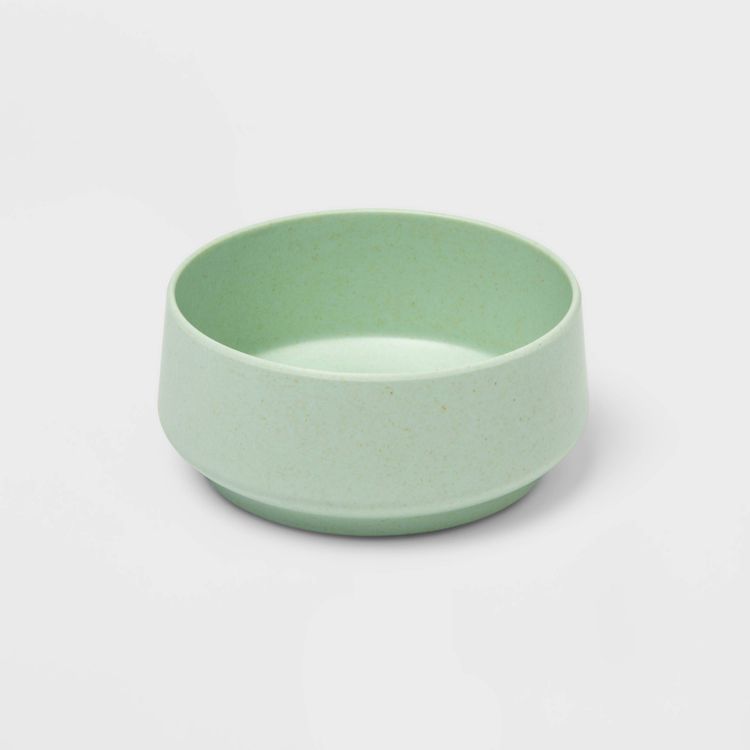 Bamboo Melamine Dog Bowl - Green - Boots & Barkley™, 1 of 3