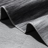 Acekool 4x6 Modern Ombre Washable Rug, Non-Slip Soft Low Pile Area Rug, Non-Shedding Accent Carpet for Living Room, Bedroom, Office, Grey - 2 of 4